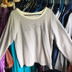 BNWOT Blue 84 Aloha Sweatshirt